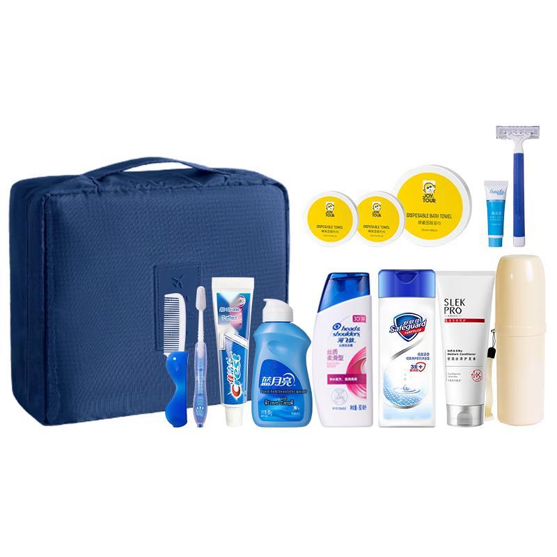 Дорожный набор туалетных принадлежностей Jiatu с Head & Shoulders Safeguard