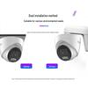 IP-камера Hikvision DS-2CD3347WDV3-L, 4 Мп, 2K, полноцветная, купольная, с китайской вилкой (адаптер в комплекте)