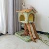 Mushroom Interactive House Toys, Cute Pet Tower, Indoor, Large, Luxury, Forest, Jungle, Climbing Scratcher, Modern Cat Tree