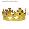 Fashion Jewelry King Costume Accessory Gold Crown Toy Princess's Crowns Round Tiaras Men's Crown
