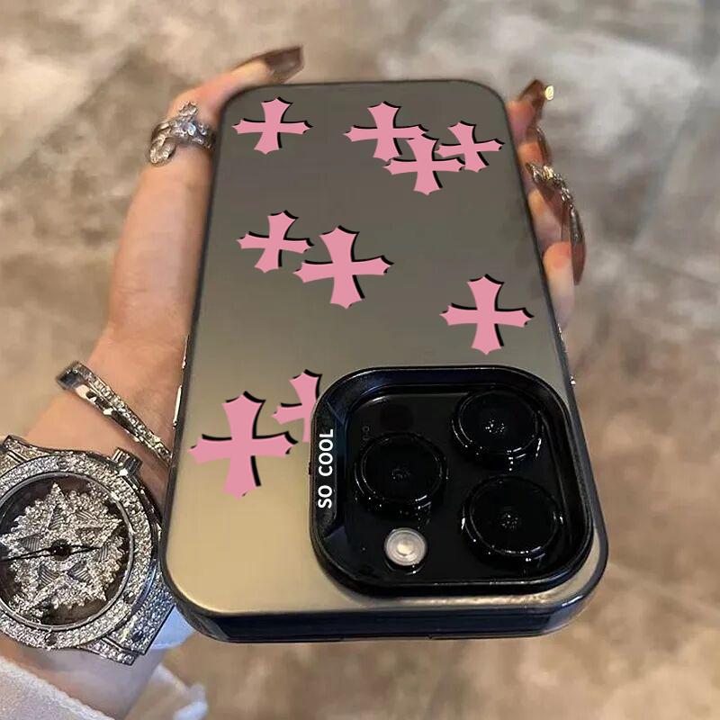 Luxury Jesus Christ Cross Electroplate IMD Phone Case For Poco F5 X5 X6 M6 Pro Mi 14 13 12 12T 13T Pro 11 Lite Hard Cover