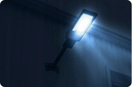 Street Lamp For A Pole, For Facades, 100W, Strong Lamp, Floodlight, Halogen