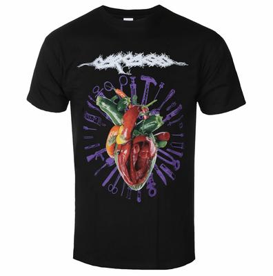 Top Carcass Graphic Cotton Band Tshirt Unisex Summer Short Sleeve Fashion Brand Tee Luxury Casual Vintage Tees