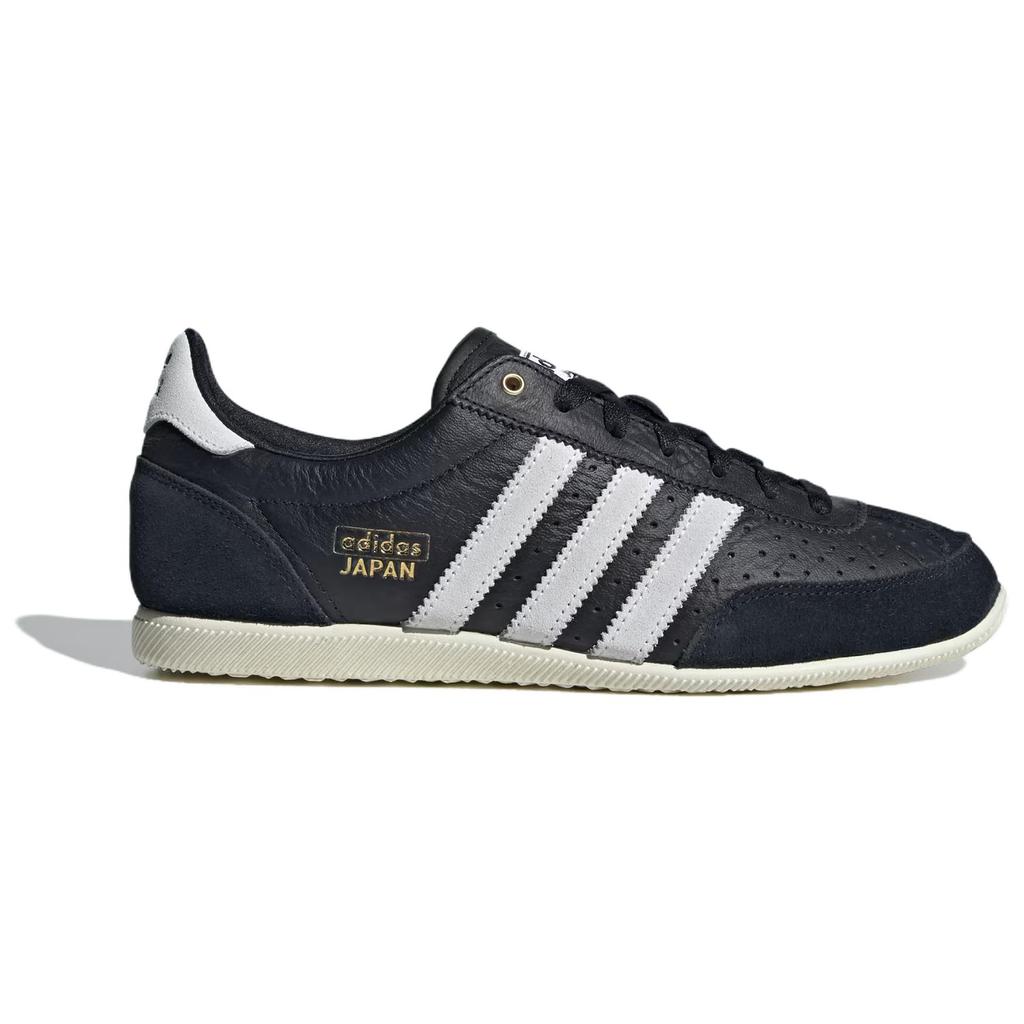 adidas Япония Черно-белые женские кроссовки Core-Black Cloud-White Gold-Metallic IH5490