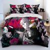 3D аниме бензопила человек Denji мультфильм одеяло комплект постельного белья, пододеяльник постельный комплект пододеяльник наволочка, комплект постельного белья размера king-queen-size