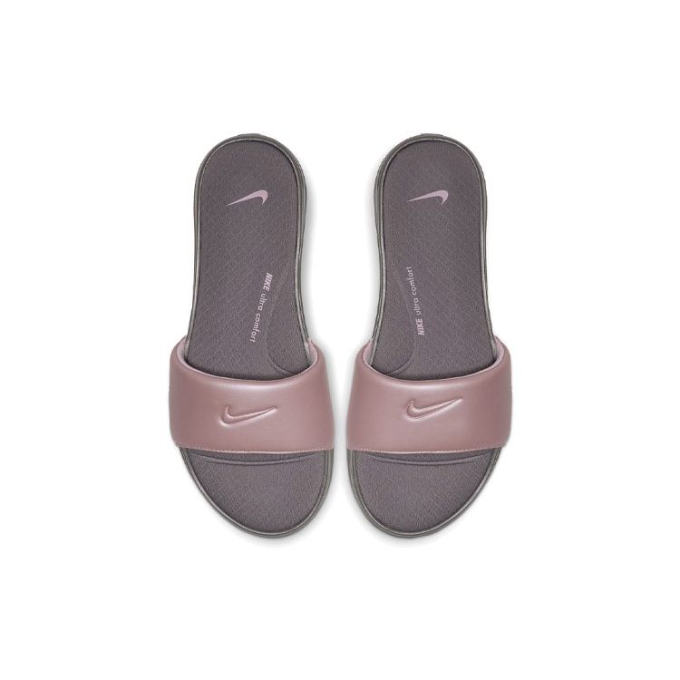 Nike Женские шлепанцы с мягкой подошвой, обувь, серый, розовый, AR4497-004