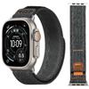 Джинсовый нейлоновый ремешок для Apple Watch Ultra 3 2 1 49 мм/11 10 46 мм 42 мм Холщовый браслет iWatch 9 8 7 6 5 SE 3 45 мм 44 мм 40/41 мм
