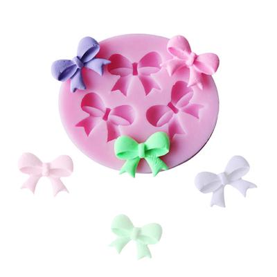 Новый Diy 3D украшение торта в форме банта помадка сахарный торт силиконовая форма художественные инструменты