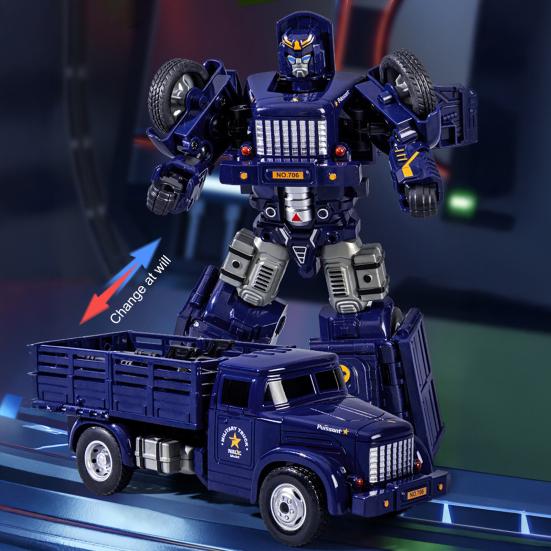 Car Robot Transformer Toy 2 In 1 Truck Aircraft Transform Robot Flexible Transforming Car Figure for Kids Birthday Gift