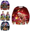 Cozy And Festive Ugly Christmas Sweater With Dinosaur Design For Women And Men