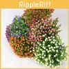 Vibrant Artificial Plastics Flowers Perfect For Beautiful Garden Porch Window Display All Year