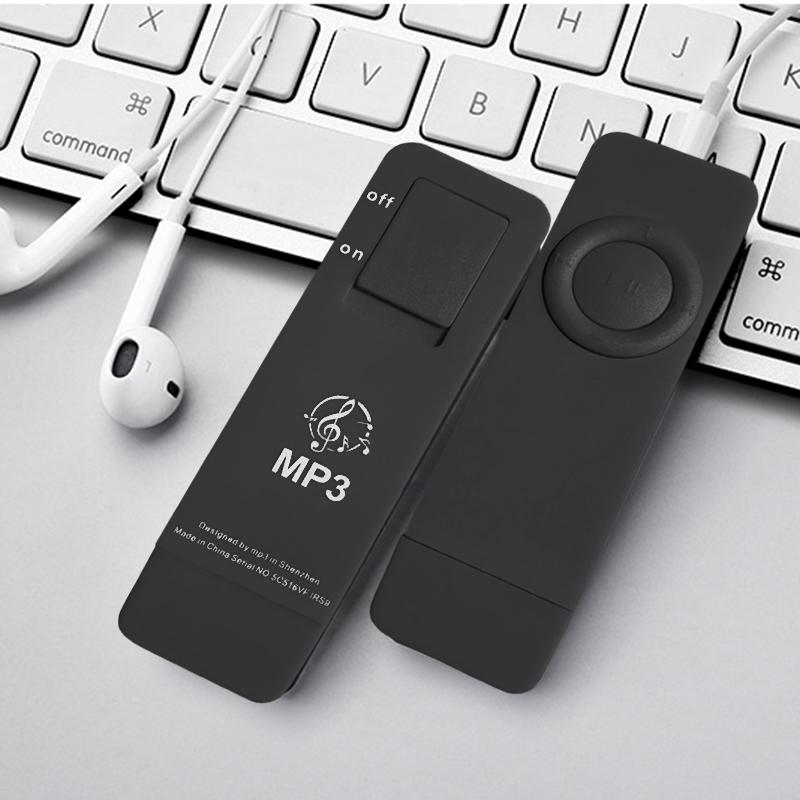 2025 Мини MP3-плеер USB Встроенная карта USB-накопитель MP3-плеер USB 2.0 Без потерь звука Музыкальный медиаплеер Поддержка