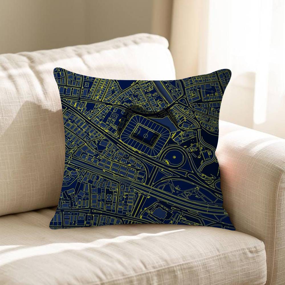 Turkey FFenerbahceSE Cushion Cover Pillow Cover Decor Pillowcase Printed Cushion Case For Couch