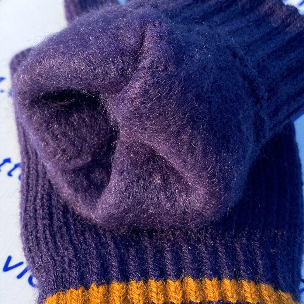 Перчатки для вождения Перчатки Вязаные Кашемировые перчатки Зимние шерстяные варежки Женские перчатки