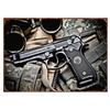 CombatRusticCharm 1 шт. Безрамный Железный Лист | Потертая Отделка | Легкий и Прочный | Красивый Декор для Любого Пространства