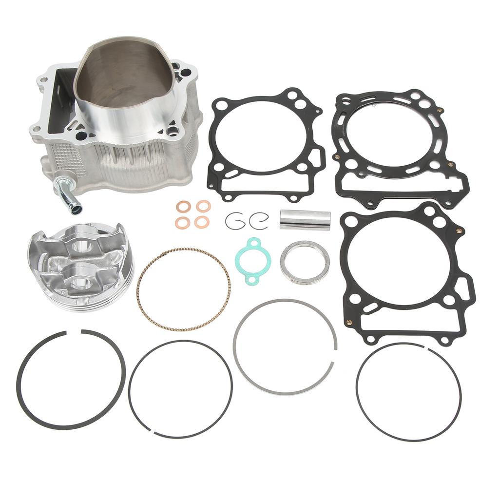 19PCS Cylinder Piston Gaskets Top End Rebuild Kit 12140 29F00 Replacement for Suzuki LTZ 400 Models 2003‑2014