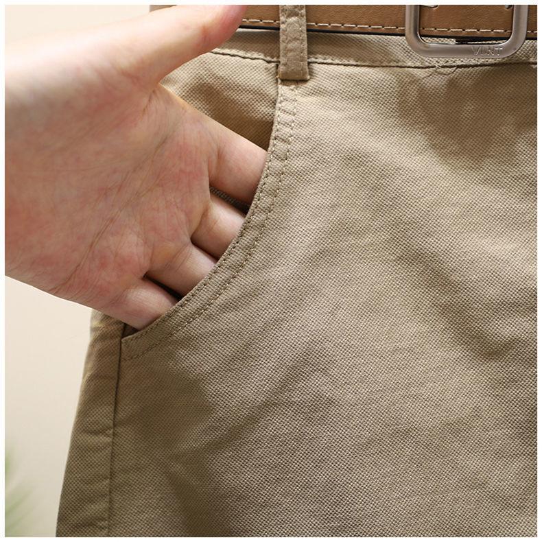 Women's Summer Casual Shorts, Korean Style A-Line Shorts with Elastic Waistband, Fashionable and Slimming