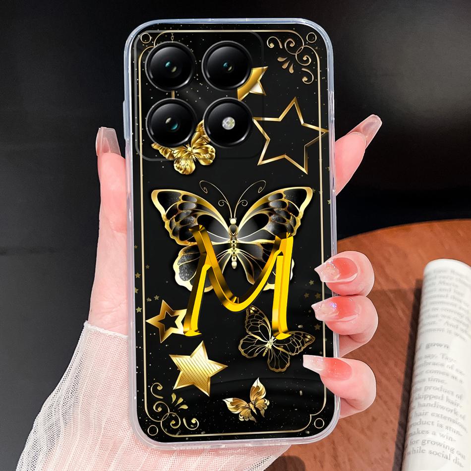 Чехол для телефона Xiaomi 14T Pro / Xiaomi 15T Pro, чехлы для телефона с мечтательными цветными буквами, прозрачные чехлы для телефона для Xiaomi 15 T, мягкий силикон, Funda