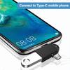 USB Type-C Картридер OTG Конвертер Высокоскоростная Передача Компактный Размер Портативный Не Требует Драйверов Универсальный Адаптер Карт