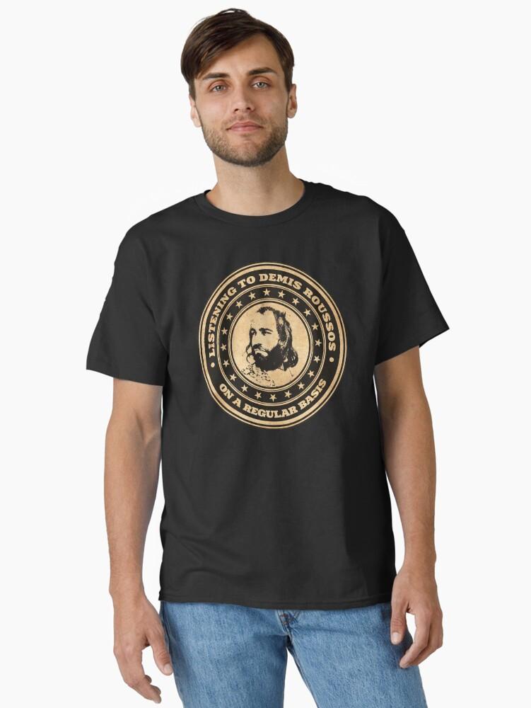 Demis Roussos Listening To Demis Roussos On A Regular Basis (2nd Version) Classic T-Shirt