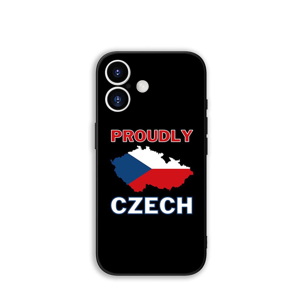 for Motorola Moto G54 G05 G24 G67 G55 G75 G9 G85 G15 G57 G86 Power Edge 50 30 Ultra Fusion neo Pro Case Flag The Czech Republic