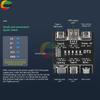 Плата для обнаружения линий данных DT3 Micro Тип-c Интерфейс USB Кабель данных USB Плата обнаружения Переключатель Тестер USB кабеля данных Портативный