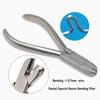 Dental Orthodontic Special Nance Plier Loop Forming Plier Wire Bending plierOmego Loop Instrument Dental Wire Bend Bending Tool Dentist Tool