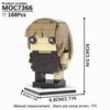 MOOXI Taylor MOC Bricks The Eras Tour Model Building Blocks Famous Singer Taylor LG1015 Action Figure Set Adultes Kids Toys Gift