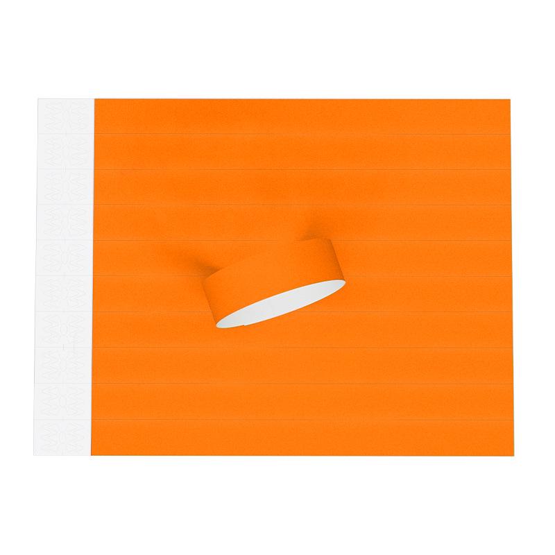 Разноцветные одноразовые браслеты Tyvek для детских развлекательных и аквапарков