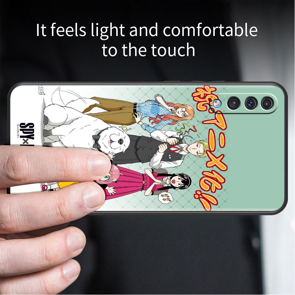 Мягкий чехол для Samsung Galaxy Note 20 Ultra 10 Plus Lite A50 A70 A20 A40 A20e 9 8 A60 A10e Funda, чехол для телефона SPY×FAMILY Anime Sac