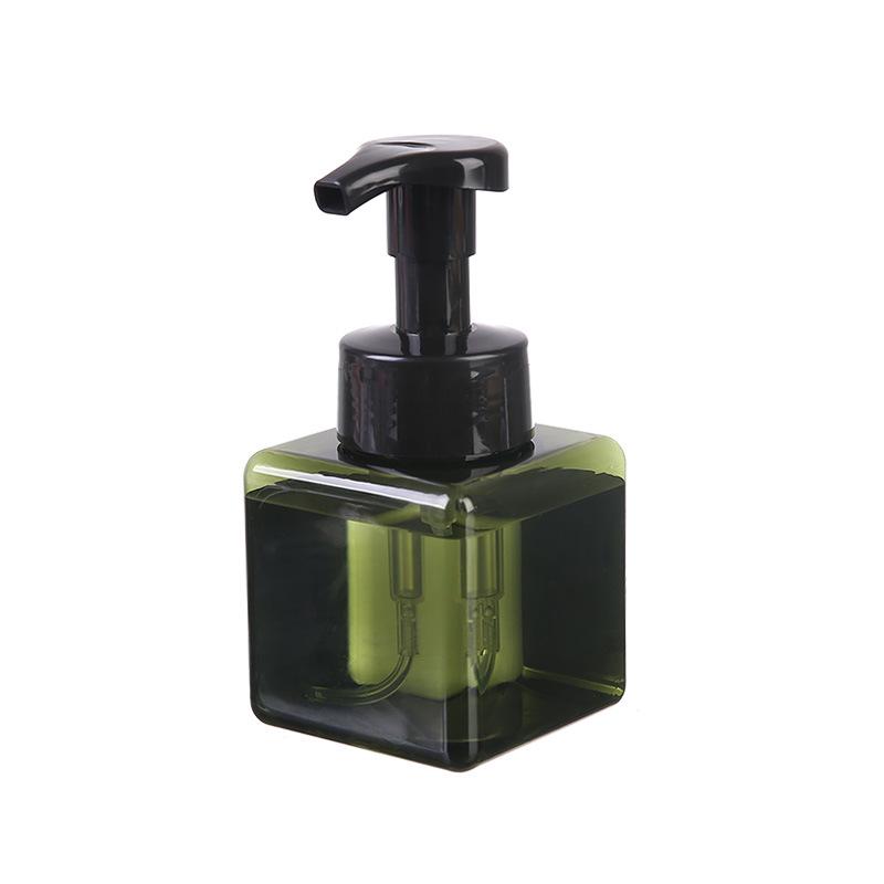 Square Foaming Bottle for Shower Gel, Hand Soap, Conditioner, and Cosmetics.