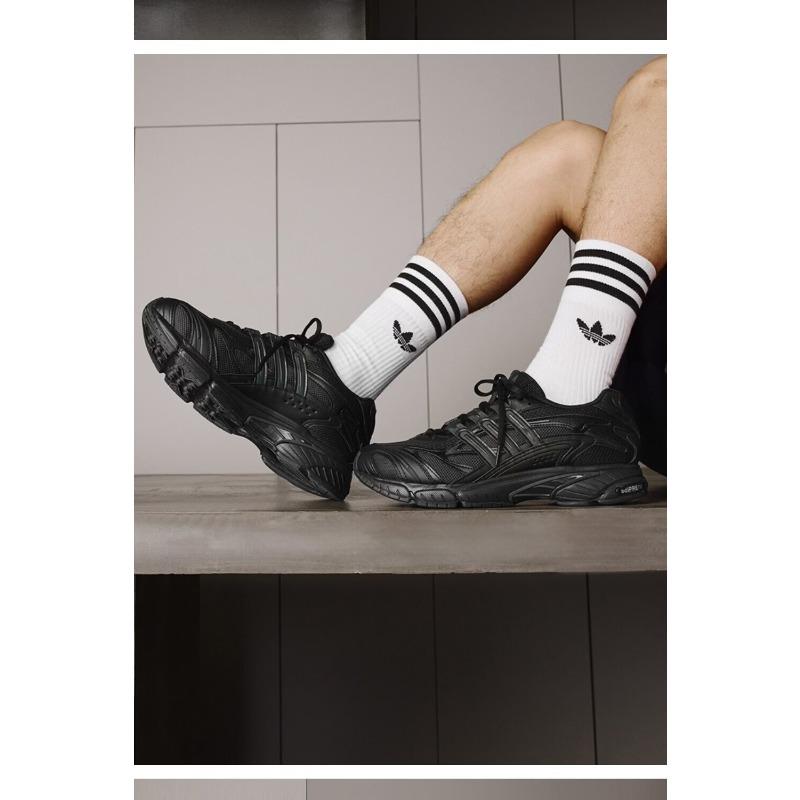 Adidas "Кроссовки Lightwave" TEMPER RUN 2 Миллениум Ретро Сетчатые Кроссовки Adidas Трилистник JH5502
