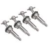 4pcs Metal Joint Shaft Upgrade Parts for Wltoys K969 K979 K989 K999 P929 P939 128 RC Car