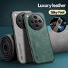 Чехол для телефона из овечьей кожи для OPPO Find X8 Pro X8Pro, матовая противоударная защитная задняя крышка с металлической пластиной, автомобильный держатель