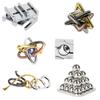 Luban Lock цинковый сплав головоломка игрушки разблокировать игрушка Luban Lock головоломка игрушка для детей