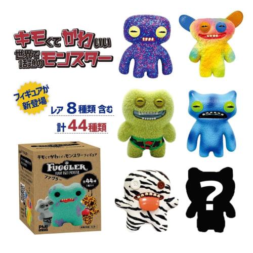 Fuggler Figure Mystery Box (ver. 1.0) Fuggler Collectible Figures Blind Box, 44 Figures In Total (4-piece Set) *Guess Which Monster Is Inside! FG2007
