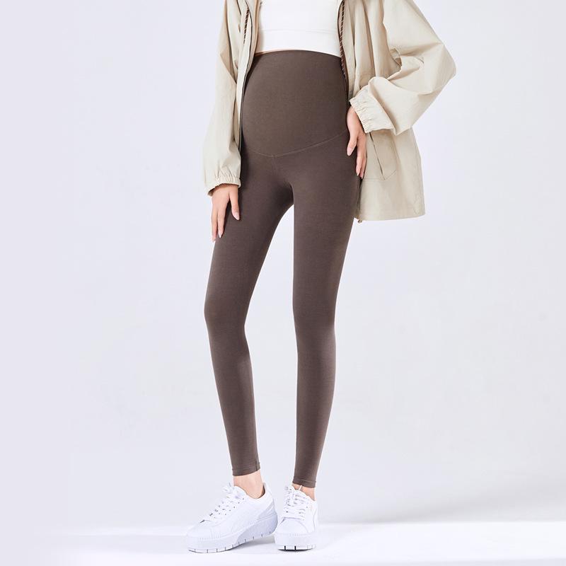 Бесшовные леггинсы для занятий йогой для беременных с высокой талией: Поддержка живота весна/лето, большой размер, высокая эластичность