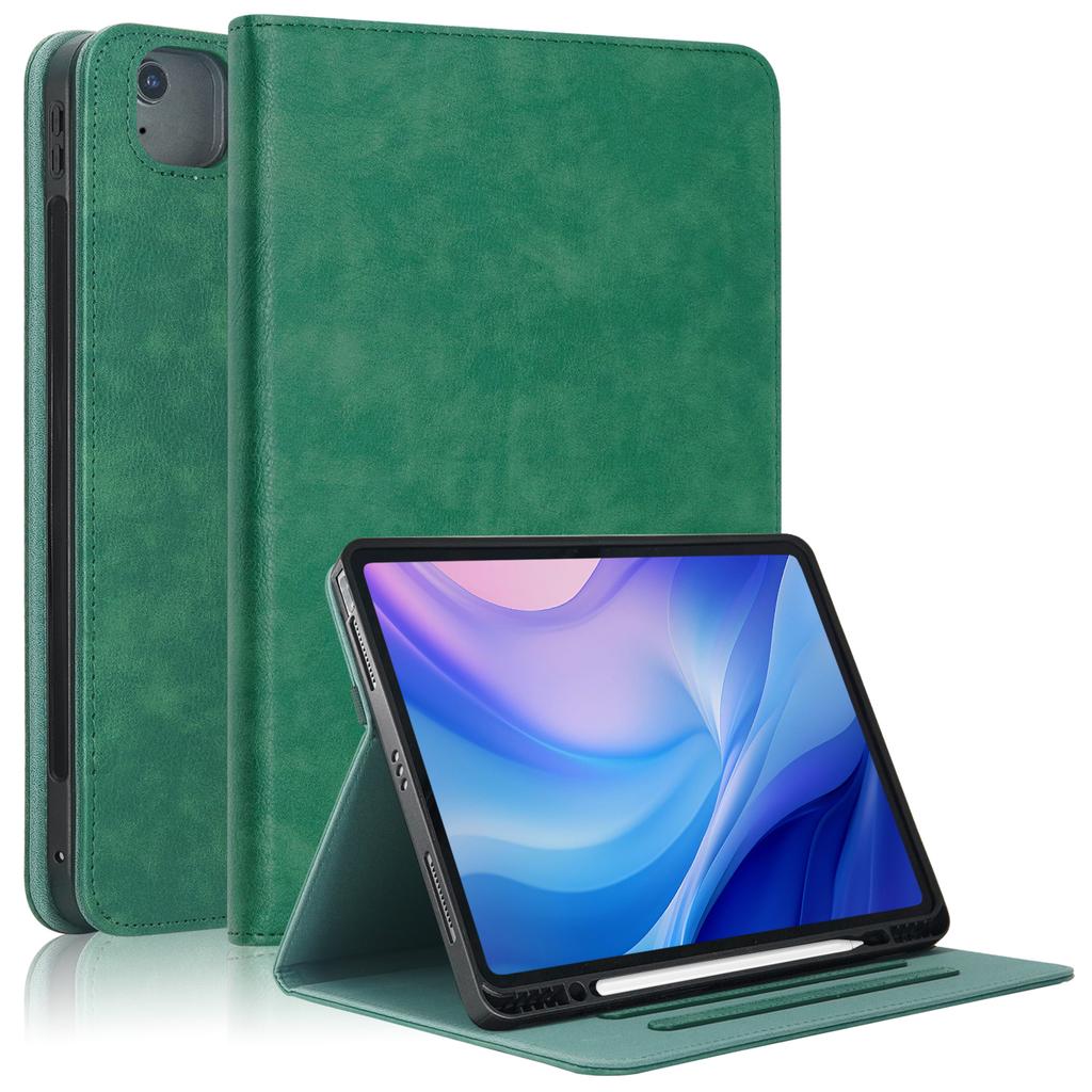 Для iPad Эйр 13 (2025)/(2024)/Про 13 (2025)/13 (2024)/Про 12.9 (2022)/(2021)/(2020)/(2018) Кожаный чехол для планшета