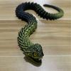 Градиентная 3D-печать Змея Выдвижные зубы Кристальная змея Непоседа Игрушки Креативная фигурка Дети