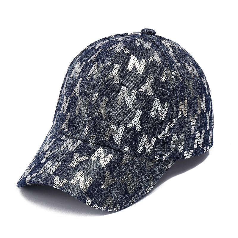 Fashion Hat Korean version of letter-printed thermal cap Autumn and winter outdoor fashion trend baseball cap Fashion versatile baseball cap