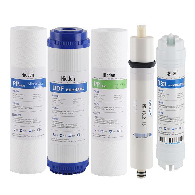 Универсальный 10-дюймовый очиститель воды с активированным углем и 3-ступенчатым фильтром