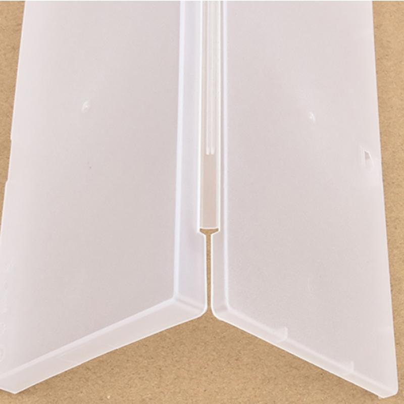 1 шт. Пластиковая прозрачная коробка для хранения масок, Большая, для хранения мелких аксессуаров, Матовая пластиковая коробка