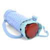COLORFUL CANDY STYLE Water Bottle Holder for Girls, Shoulder Strap, Insulated, Polka Dot (Light Blue with White Dots) N3747500