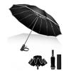 Складной складной прочный 12 большой автоматический для солнечной и дождливой погоды, сумка для хранения воды, в комплекте зонт, зонт, зонт, мужской - ребра,