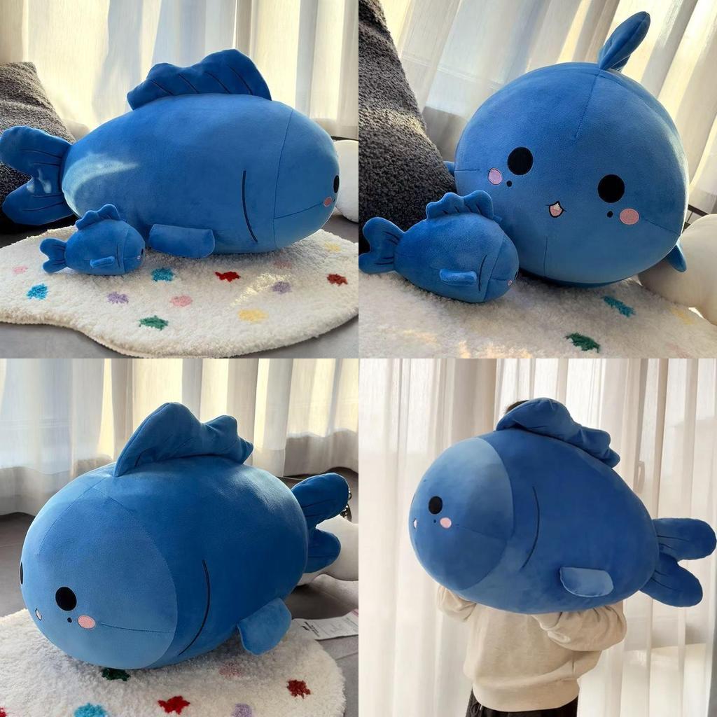 Starry Fish Plush Toy With Lightning Design For Kids And Teens Gift