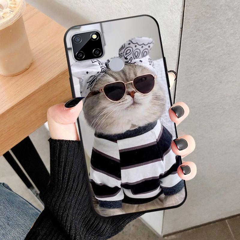 Для OPPO Realme C25 C25S C25Y Чехол Крутой Мягкий Силиконовый Матовый Ударопрочный Задняя Крышка Телефона Для Realme C 25 S Y Capa Funda Coque