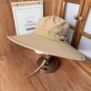 Outdoor vacation versatile sun hat side mesh breathable big eaves sun protection hat seaside beach daily leisure bucket hat