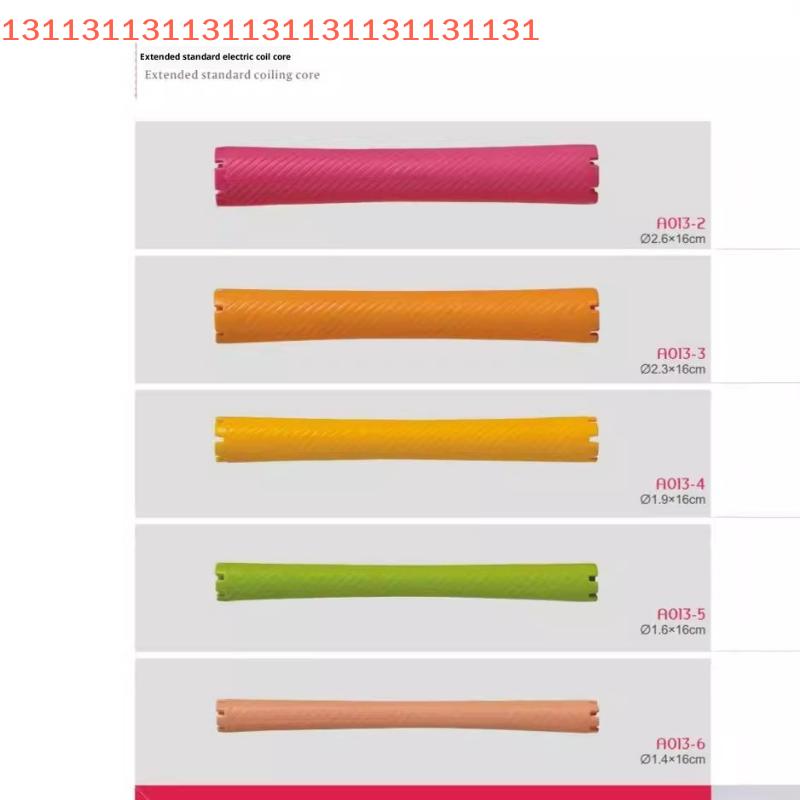 6pcs Heatless Hair Curler No Heat Hair Rollers Soft Curling Rod Pull Core Lazy Curls Flexi Rods Wave Formers Hair Styling Tools