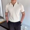 Мужская футболка-поло с коротким рукавом 2026 - Модный воротник, Business Casual, Летняя коллекция