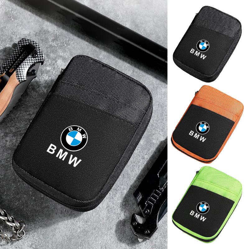 Zipper Wireless Earphone Cover Waterproof Anti-Scratch Portable Storage For BMW M5 M4 M3 F20 F40 F22 F30 E90 F32 F10 F06 F07 F46 ZSN5